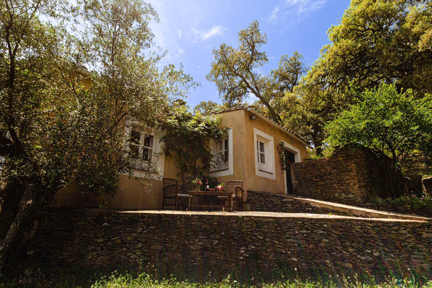 Entrance to your holiday cottage